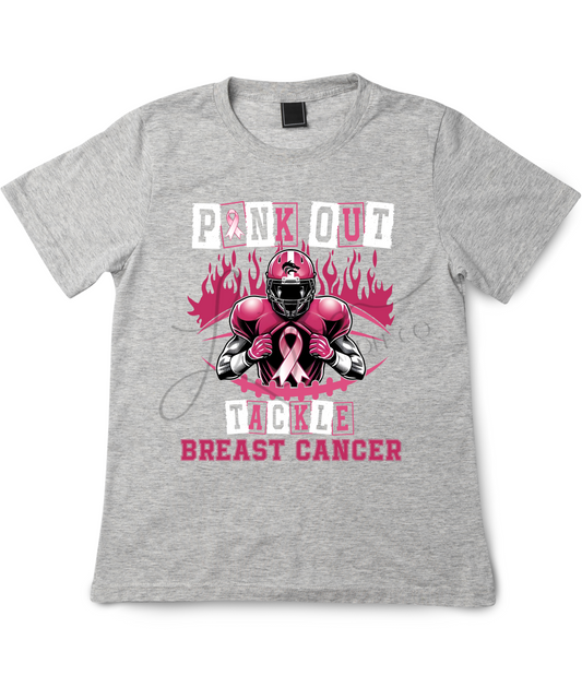 Unisex Breast Cancer Awareness Tackle Tee *Preoder*